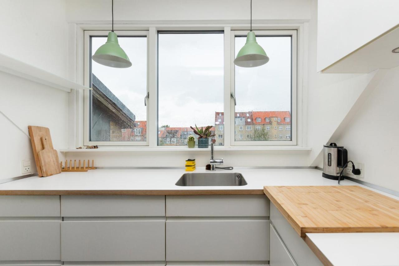 Come Stay In Penthouse With Room For 2-People Aarhus Exterior photo